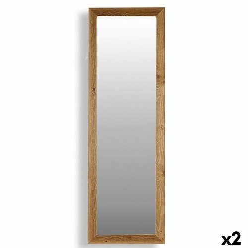 Vggspegel Canada Brun Tr Glas 48 x 150 x 2 cm (2 antal)