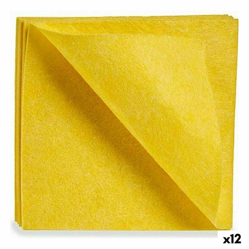 Rengringstrasor Mjukt Gul 18 x 2,5 x 20 cm (12 antal)