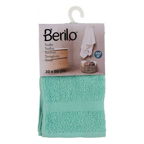 Badhandduk Berilo 5311 Turkos 80 % bomull 20 % Polyester 30 x 0,