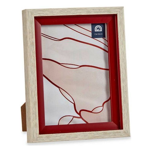 Fotoram 17 x 2 x 21,8 cm Glas Rd Tr Brun Plast (6 antal)