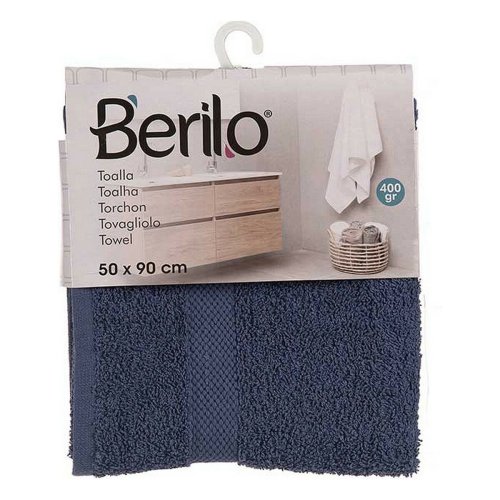 Badhandduk Berilo 5312 Bl 80 % bomull 20 % Polyester 50 x 90 cm