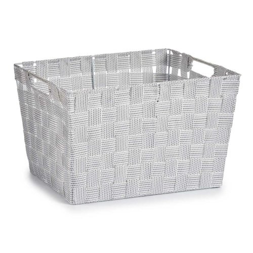 Tvttkorg Kipit A3-6875 Vit Tyg 10 L 25 x 20 x 35 cm (12 antal)