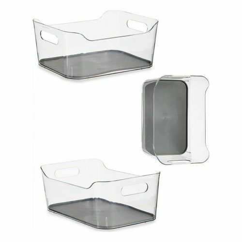 Ldorganiserare Kinvara W623318 Gr tervunnen plast 17 x 10,5 x