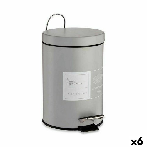 Pedalhink Berilo Beauty Products Vit Gr Stl Plast 3 L (6 antal