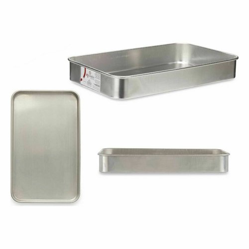 Ugnsbleck Kinvara 100154 Silvrig Aluminium 28,5 x 6,5 x 46 cm (1
