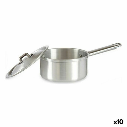 Kastrull med lock Kinvara 100018 Silvrig Aluminium  14 cm 1 L (