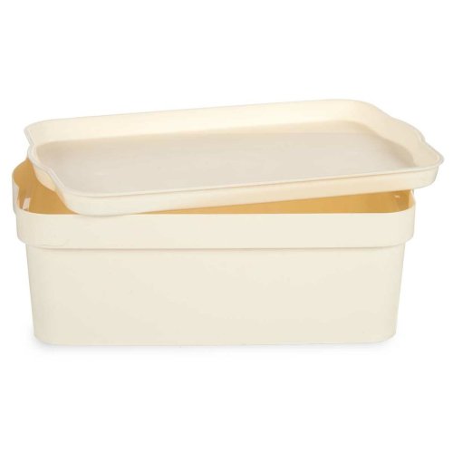 Frvaringslda med lock Kipit TP593-4 Krm Plast 6 L 21,5 x 11 x