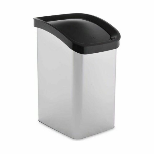Papperskorg Berilo D093-1 Silvrig Plast 23 L Tipplastbil (6 anta