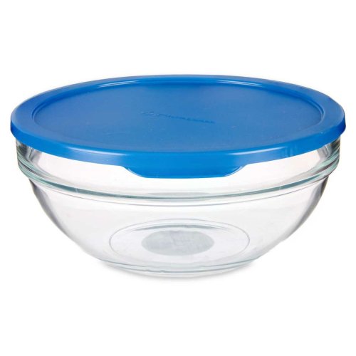 Rund matlda med lock Pasabahce Chefs Bl 1,135 L 17,2 x 7,6 x 1
