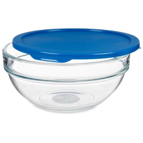 Rund matlda med lock Pasabahce Chefs Bl 1,135 L 17,2 x 7,6 x 1