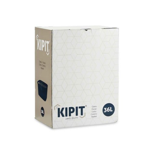 Tvttkorg Kipit TP7001-1 Krm Plast 36 L 36 x 25,5 x 52,5 cm (12