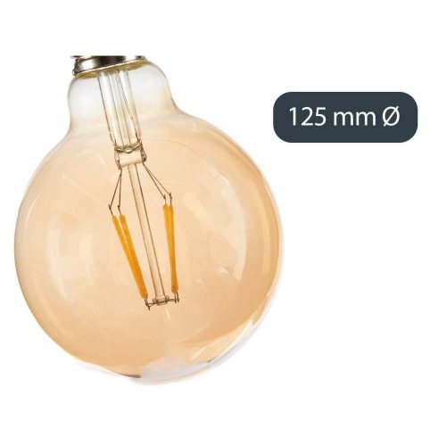 LED-lampa Gift Decor Transparent 4 W E27 12,5 x 17,5 x 12,5 cm V