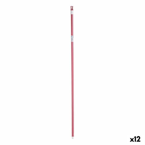 Sopborstskaft 2,3 x 130 x 2,3 cm Rosa Metall (12 antal)