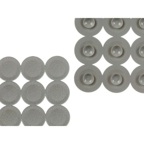 Halkfri duschmatta Gr PVC 54 x 54 x 1 cm (6 antal)