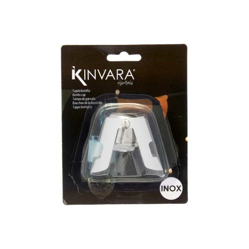 Champagnekork Kinvara KT970 Silvrig Silver Silikon Rostfritt st