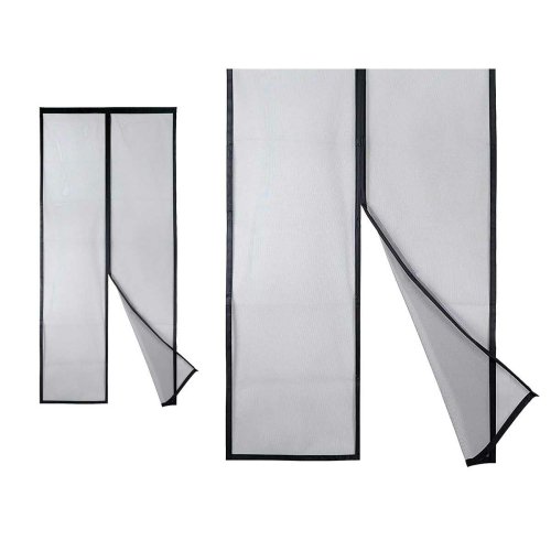 Myggnt Kipit BA2301-490 Svart Polyester Magnet 90 x 210 cm (12