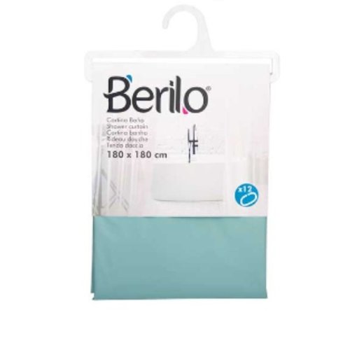 Duschdraperi Berilo SC-MIX-01-GREEN Grn Polyetylen EVA 180 x 18