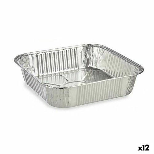 Set med matbrickor Kinvara 23241 Disponibel Fyrkantig 12 antal