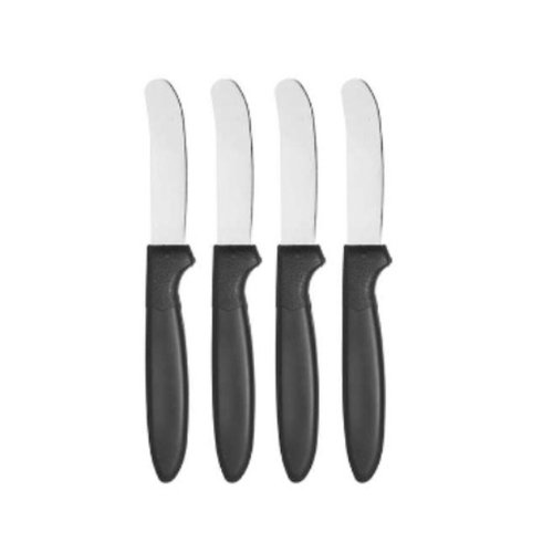 Knivset Kinvara CN-KT172244E Svart Silvrig Rostfritt stl Plast
