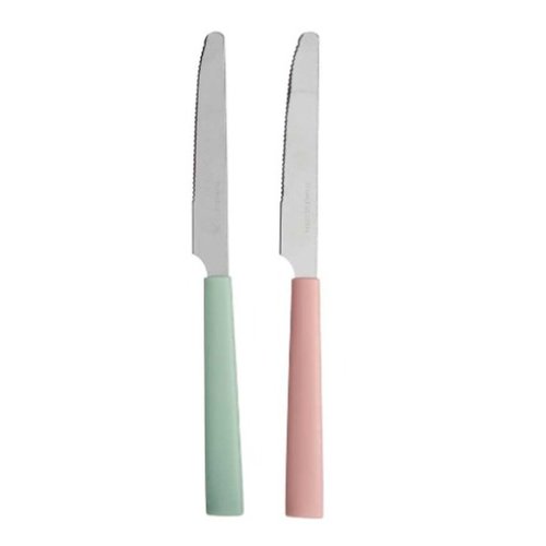 Knivset Kinvara CN-KT166096-1K Grn Rosa Silvrig Rostfritt stl