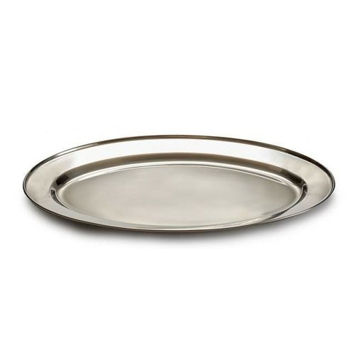 Bricka Kinvara Silvrig Silver Rostfritt stl 30 x 2 x 20 cm (24