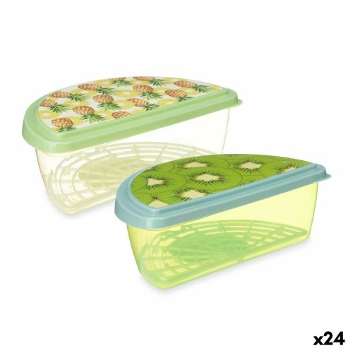 Lunchlda Leknes TP581-2 Plast Ananas Kiwi 23 x 8 x 13 cm Frukt