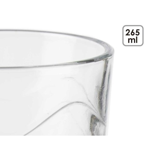 Glasset Vivalto Transparent Glas Vgor 265 ml (8 antal)