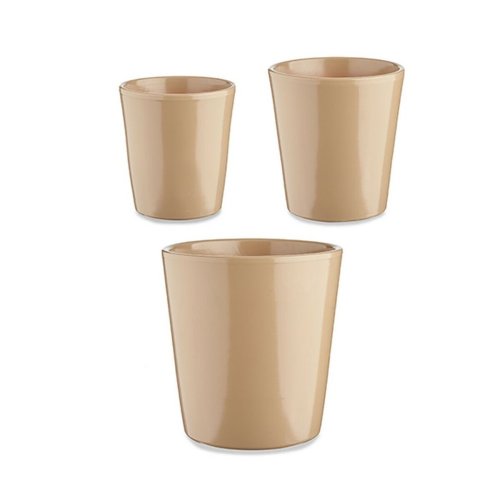 Krukset Ibergarden CONICO-1019 Beige Lera Cnica  14 cm  22 cm