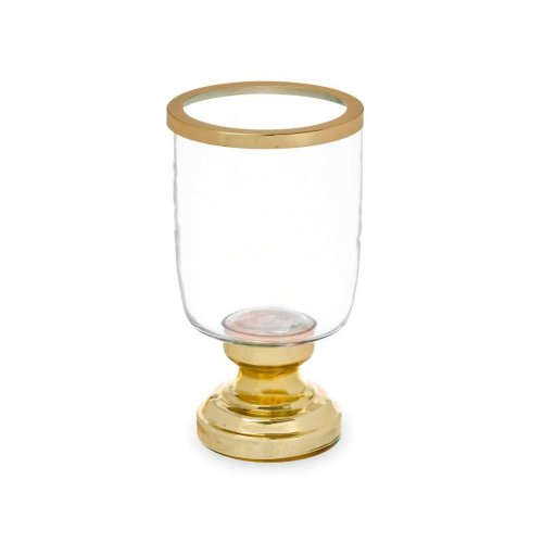 Ljusstakar Vinglas Gyllene Stl 12 x 24,5 x 12 cm (6 antal)
