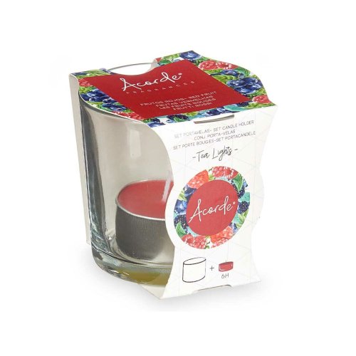 Doftljus Acorde Tealight Rda Br (12 antal)
