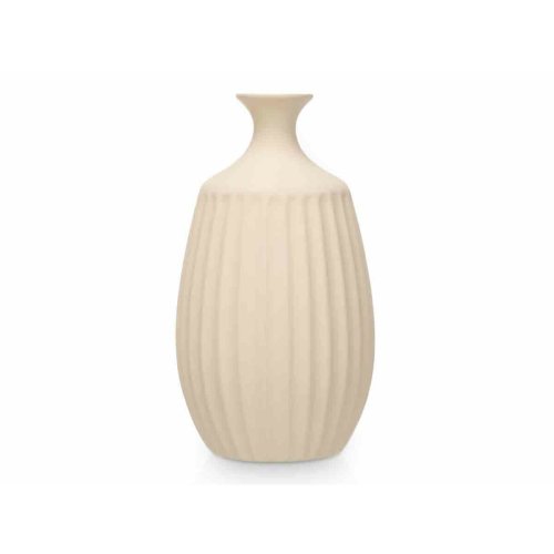 Vas Beige Keramik 21 x 39 x 21 cm (2 antal) Rnder