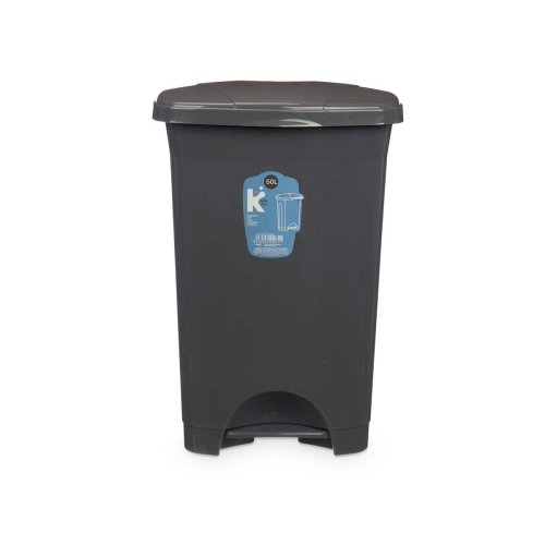 Pedalhink Antracitgr Plast 50 L (3 antal)