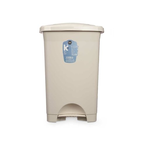 Pedalhink Beige Plast 50 L (3 antal)