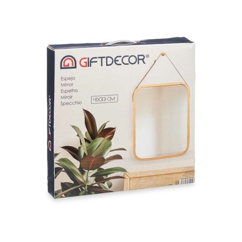 Fali tkr Gift Decor Naturell Rektangulr 34 x 41,5 x 1,5 cm (6