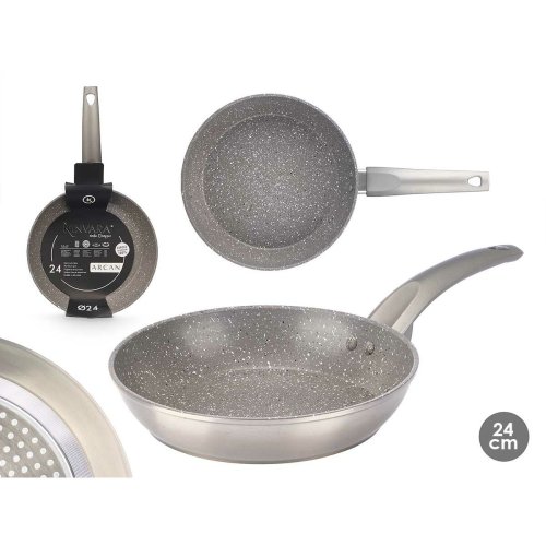 Stekpanna Kinvara Silvrig Aluminium Bakelit Smitt aluminium (6 a