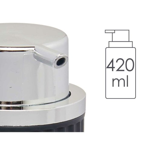 Tvldispenser Berilo 3236-3 Antracitgr Plast 420 ml 7 x 14,5 x