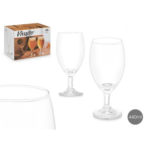 Vinglas Vivalto Transparent Glas 440 ml l (6 antal)