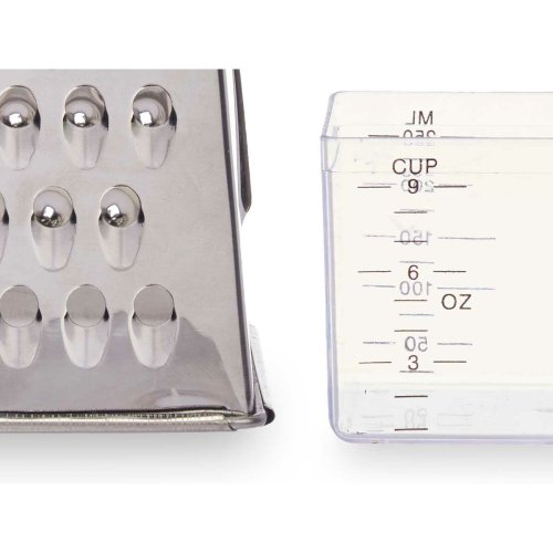 Strimlare med behllare Kinvara Transparent Silvrig Rostfritt st