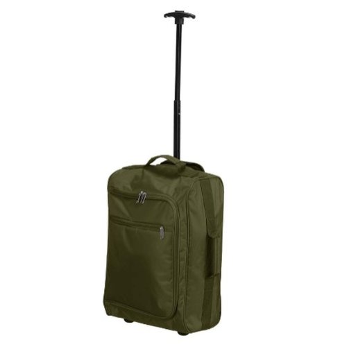 Trolley Backpack Svart Grn Polyester Metall Plast 31,5 l 35 x 1