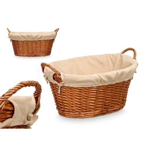 Multifunktionell korg Kipit Naturell Polyester Bomull vide (12 a