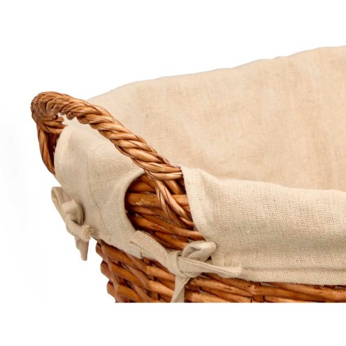 Multifunktionell korg Kipit Naturell Polyester Bomull vide (12 a