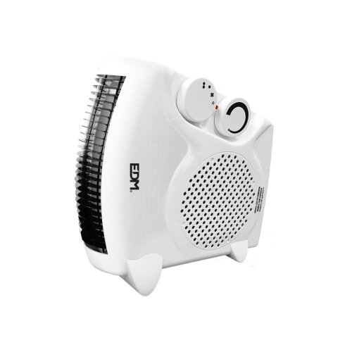 Vrmeelement EDM 07205 Vit 1000 - 2000 W Kompakt