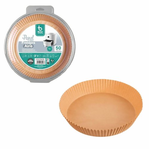 Papper fr luftfrits Best Products Green 730227  20 cm Rund 50