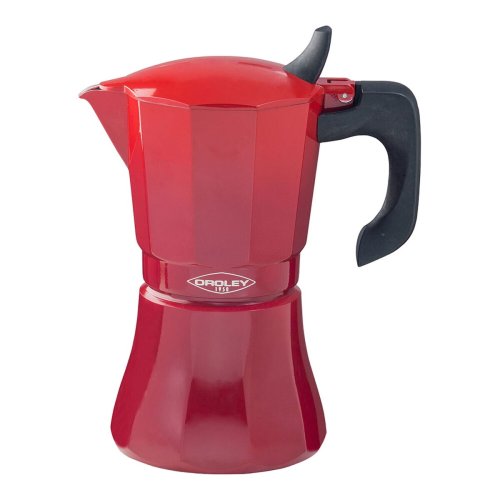 Italiensk Kaffepanna Oroley Petra Rd Aluminium 9 Koppar