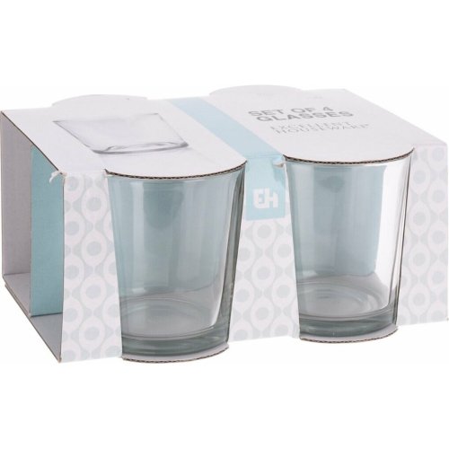Glasset Excellent Houseware ye6000410 Transparent Glas 280 ml (4
