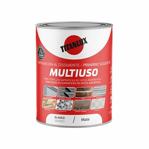 Grundfrg Titanlux Vit Matt 750 ml