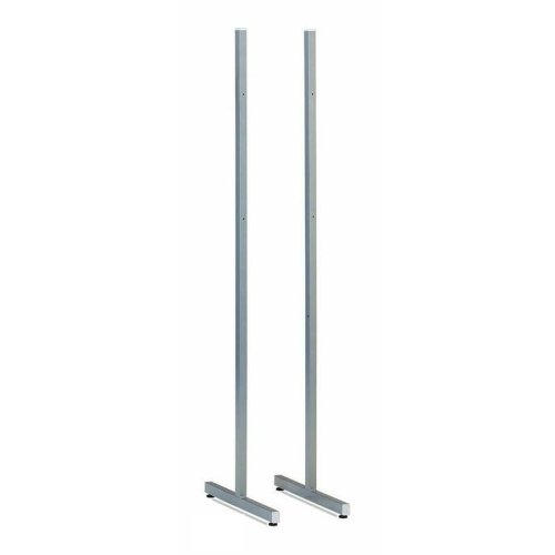St�d Faibo 60 x 186 cm Silvrig Metall Skiffer 2 antal