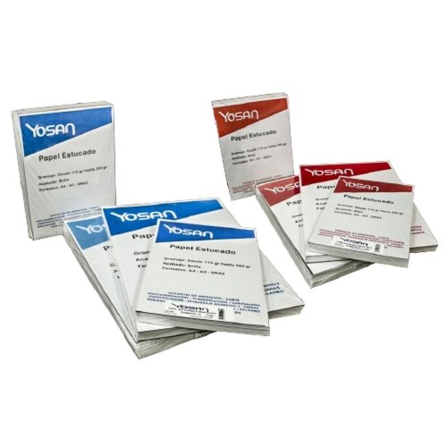 Coated Paper Yosan Vit 125 Blad SRA3