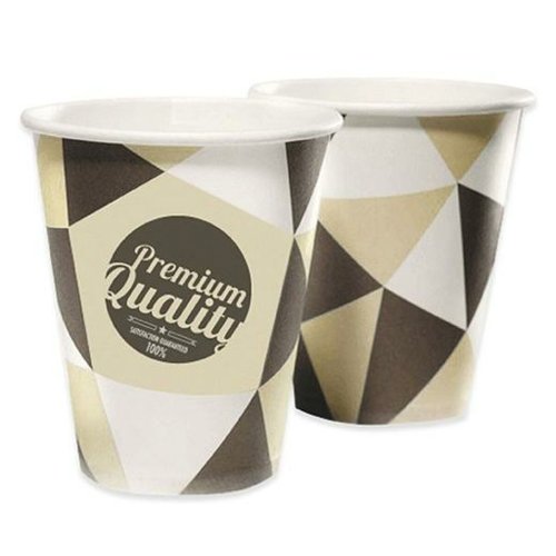 Glasset Maxi Products Brun Beige Papp 120 ml Disponibel (20 anta