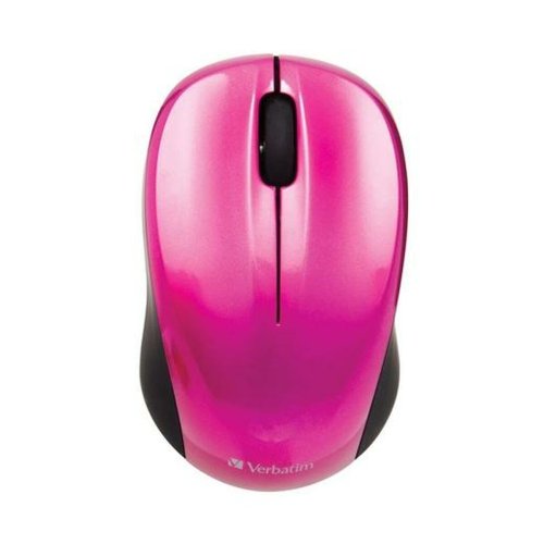 Trdls Mus Verbatim GO NANO Svart Fuchsia 1600 dpi (4 antal)